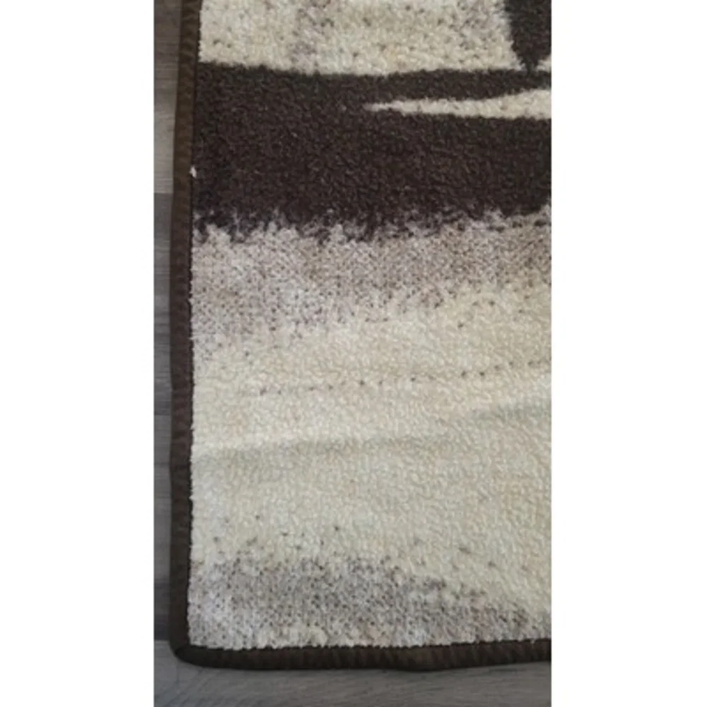 Mid-Century Western Lintex International Acrylic Throw Blanket 71.5x56.5